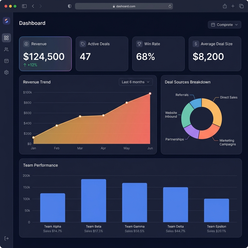 Tenet Work Analytics Dashboard